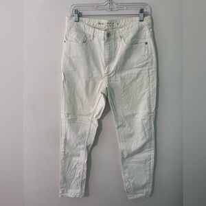 COS White Denim Jeans size 31 slim fit